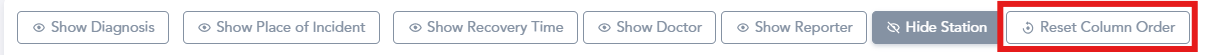 Reset Column Order
